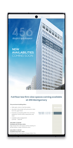 456 Montgomery Email Campaign